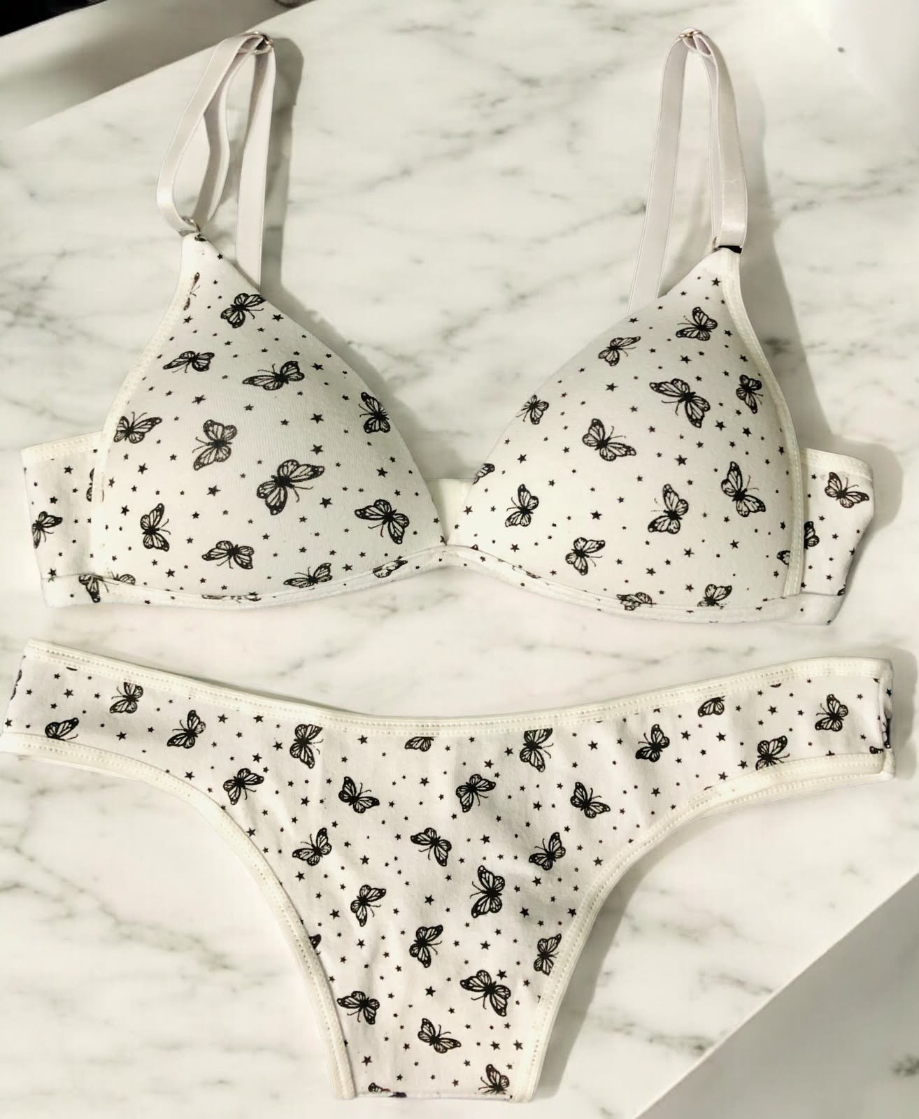 Conjunto Triangulito algodón 